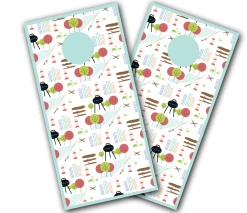 Casual Outdoors Cornhole Wraps - Set Of 2