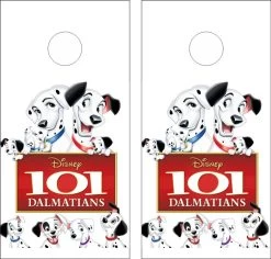 101 Dalmatians Cornhole Wraps - Set Of 2