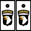 101st Airborne Cornhole Wraps - Set Of 2 2 101st Airborne Cornhole Wraps - Set Of 2 -Pro Cornhole Shop 101st airborne cornhole wrap l 86900.1394062642