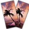 Docked In Paradise Cornhole Wraps - Set Of 2