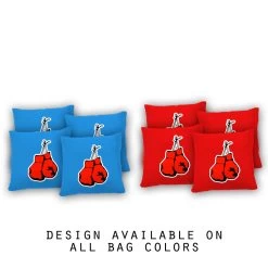 Boxing Cornhole Bags - Set Of 8