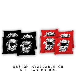 Captain Smokes Cornhole Bags - Set Of 8