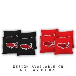 Cooked Crawdad Cornhole Bags - Set Of 8