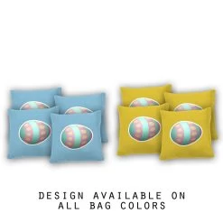 Easter Egg Cornhole Bags - Set Of 8