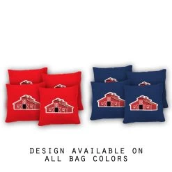 Red Barn Cornhole Bags - Set Of 8