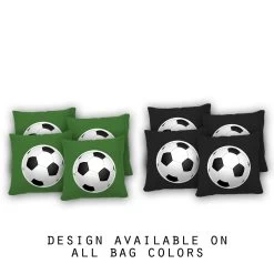 Soccer Cornhole Bags - Set Of 8