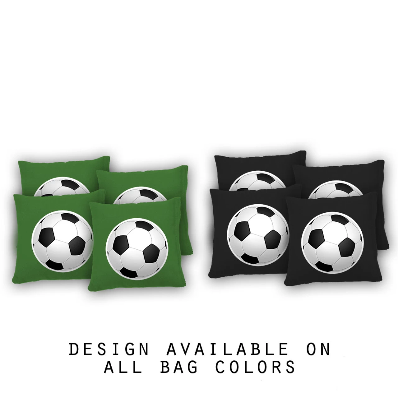 Soccer Cornhole Bags - Set Of 8 3 Soccer Cornhole Bags - Set Of 8