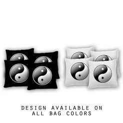 Yin Yang Cornhole Bags - Set Of 8