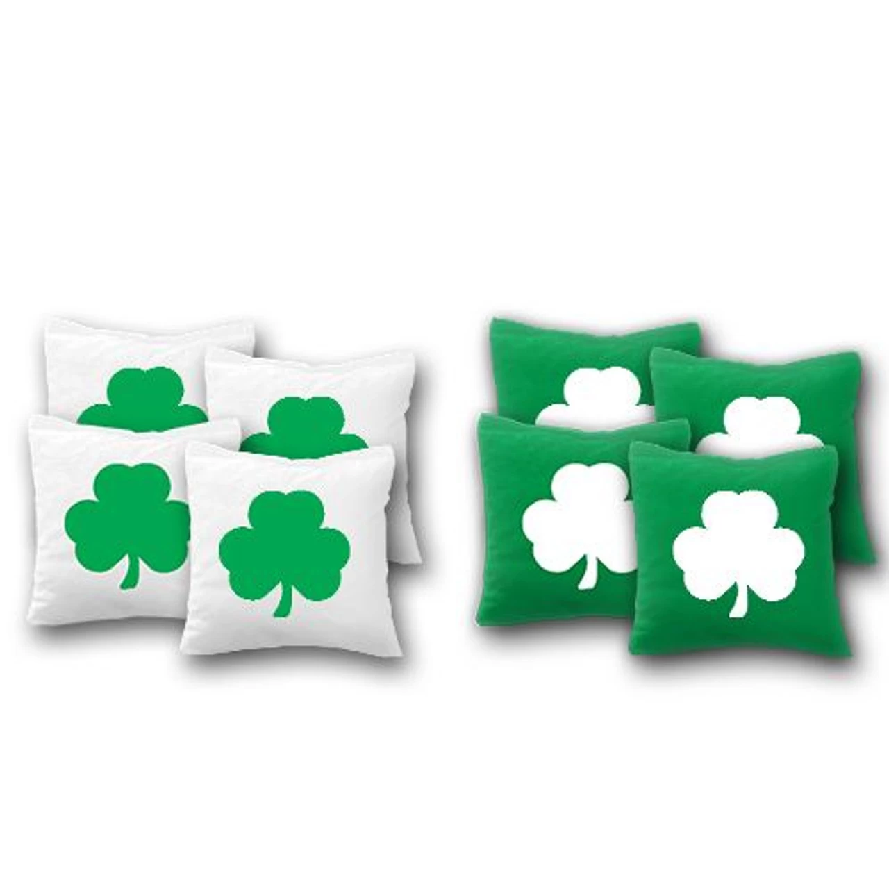 Shamrock Cornhole Bags - Set Of 8 3 Shamrock Cornhole Bags - Set Of 8