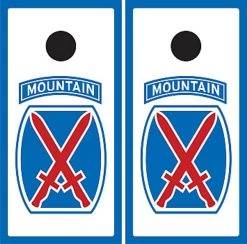 Pro Cornhole Shop -Pro Cornhole Shop 10th mountain division cornhole game l 04376.1374534474