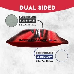 Red Blue Skull Tournament Cornhole Bags - Set Of 8 10 Red Blue Skull Tournament Cornhole Bags - Set Of 8 -Pro Cornhole Shop 2 07076.1708564026