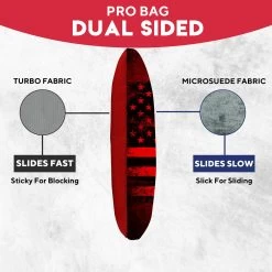 Blue Red Lines Professional Cornhole Bags - Set Of 8 -Pro Cornhole Shop 2 68702.1707442074