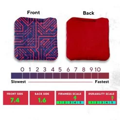 Red Yellow Tech Professional Cornhole Bags - Set Of 8 11 Red Yellow Tech Professional Cornhole Bags - Set Of 8 -Pro Cornhole Shop 3 05317.1708051498