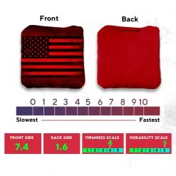 Blue Red Lines Professional Cornhole Bags - Set Of 8 -Pro Cornhole Shop 3 17853.1707442062