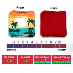 Blue Green Water Beach Professional Cornhole Bags - Set Of 8 -Pro Cornhole Shop 3 30276.1708185774