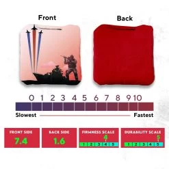 Battleship Soldier Professional Cornhole Bags - Set Of 8 11 Battleship Soldier Professional Cornhole Bags - Set Of 8 -Pro Cornhole Shop 3 55730.1707376288