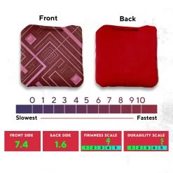 Blue Pink Lines Professional Cornhole Bags - Set Of 8 11 Blue Pink Lines Professional Cornhole Bags - Set Of 8 -Pro Cornhole Shop 3 71687.1708050909