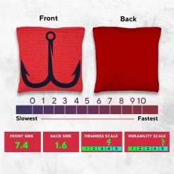 Red Blue Hooks Tournament Cornhole Bags - Set Of 8 11 Red Blue Hooks Tournament Cornhole Bags - Set Of 8 -Pro Cornhole Shop 5 11490.1708224611