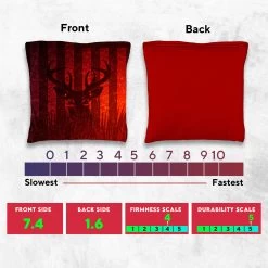 Blue Red Deer Tournament Cornhole Bags - Set Of 8 11 Blue Red Deer Tournament Cornhole Bags - Set Of 8 -Pro Cornhole Shop 5 33969.1708460499