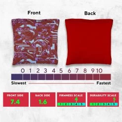 Green Purple Tech Fusion Tournament Cornhole Bags - Set Of 8 11 Green Purple Tech Fusion Tournament Cornhole Bags - Set Of 8 -Pro Cornhole Shop 5 47229.1708644089