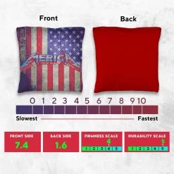 Merica Tournament Cornhole Bags - Set Of 8 -Pro Cornhole Shop 5 50635.1708461120