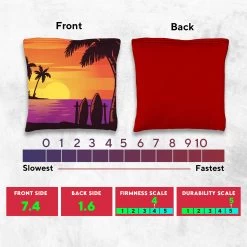 Orange Blue Beach Tournament Cornhole Bags - Set Of 8 11 Orange Blue Beach Tournament Cornhole Bags - Set Of 8 -Pro Cornhole Shop 5 60155.1708652902