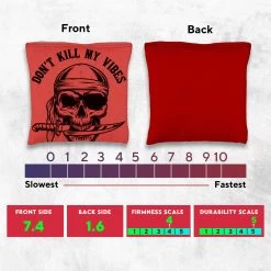 Don't Kill My Vibes Tournament Cornhole Bags - Set Of 8 11 Don't Kill My Vibes Tournament Cornhole Bags - Set Of 8 -Pro Cornhole Shop 5 68796.1708461827