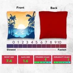 River Palms Tournament Cornhole Bags - Set Of 8 11 River Palms Tournament Cornhole Bags - Set Of 8 -Pro Cornhole Shop 5 86056.1708652391