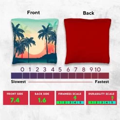 Palm Trees Tournament Cornhole Bags - Set Of 8 -Pro Cornhole Shop 5 88148.1708644634