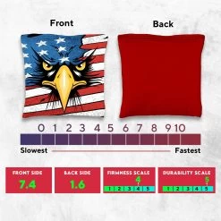 Eagle In Flag Tournament Cornhole Bags - Set Of 8 11 Eagle In Flag Tournament Cornhole Bags - Set Of 8 -Pro Cornhole Shop 5 96304.1708224328