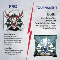 Hunting Professional Cornhole Bags - Set Of 8 13 Hunting Professional Cornhole Bags - Set Of 8 -Pro Cornhole Shop 6 02828.1707442415