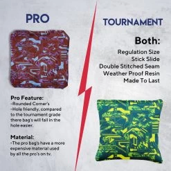 Green Purple Tech Fusion Tournament Cornhole Bags - Set Of 8 13 Green Purple Tech Fusion Tournament Cornhole Bags - Set Of 8 -Pro Cornhole Shop 6 25793.1708644092