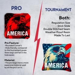 Eagle Shades Tournament Cornhole Bags - Set Of 8 13 Eagle Shades Tournament Cornhole Bags - Set Of 8 -Pro Cornhole Shop 6 46287.1708223965