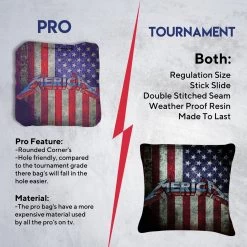 Merica Professional Cornhole Bags - Set Of 8 13 Merica Professional Cornhole Bags - Set Of 8 -Pro Cornhole Shop 6 47936.1707441899