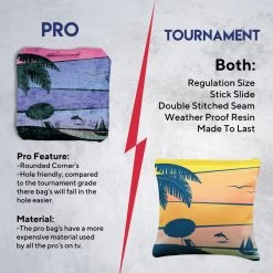 Orange Purple Dolphin Beach Tournament Cornhole Bags - Set Of 8 13 Orange Purple Dolphin Beach Tournament Cornhole Bags - Set Of 8 -Pro Cornhole Shop 6 59552.1708653032