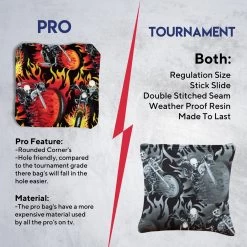 Skull Rider Tournament Cornhole Bags - Set Of 8 13 Skull Rider Tournament Cornhole Bags - Set Of 8 -Pro Cornhole Shop 6 79662.1708460921