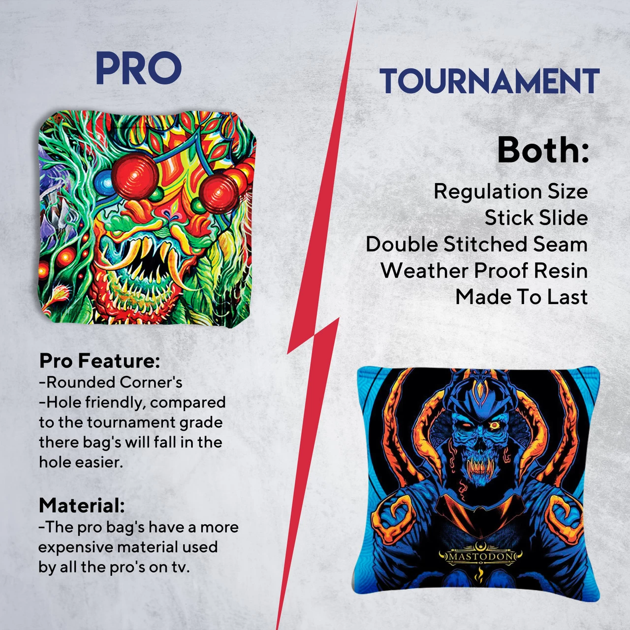 Colorful Skull Tournament Cornhole Bags - Set Of 8 8 Colorful Skull Tournament Cornhole Bags - Set Of 8 - Image 6