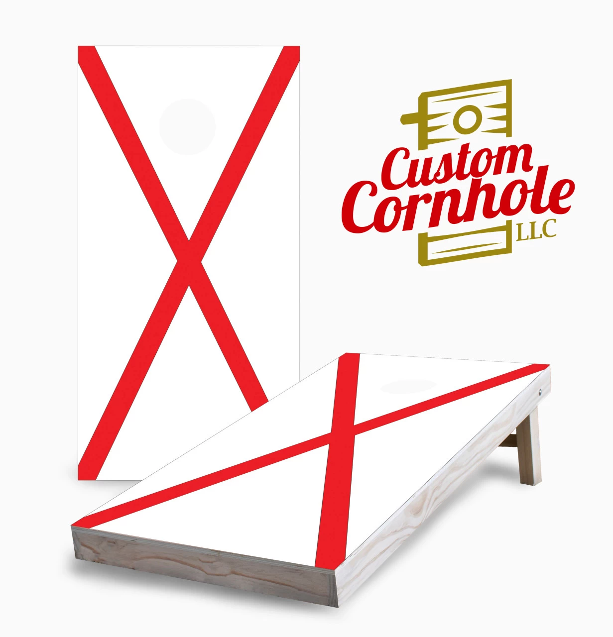 Alabama Flag Cornhole Set With Bags 3 Alabama Flag Cornhole Set With Bags