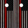 American Flag Burnt Wood Red Stripe Cornhole Wraps - Set Of 2 1 American Flag Burnt Wood Red Stripe Cornhole Wraps - Set Of 2 -Pro Cornhole Shop American Flag Burnt Wood Red Stripe 2 1 98059.1602537007