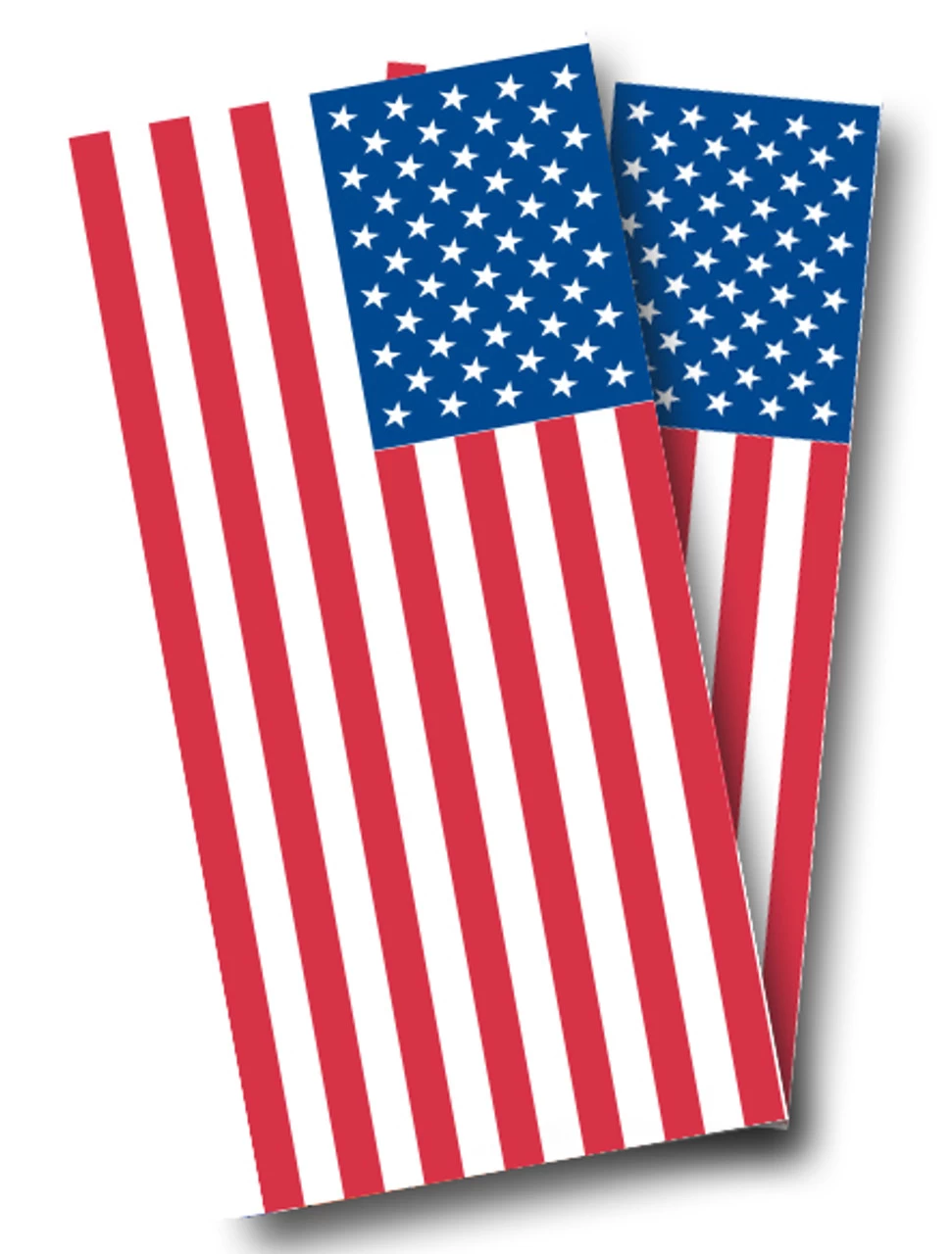 American Flag (Plain) Cornhole Wraps - Set Of 2 3 American Flag (Plain) Cornhole Wraps - Set Of 2