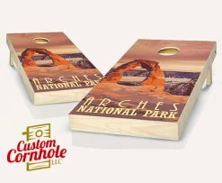 Arches National Park Cornhole Set With Bags