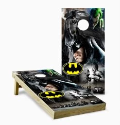 Batman Collage Cornhole Set With Bags