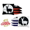 Black White Deer In Scope Tournament Cornhole Bags - Set Of 8 2 Black White Deer In Scope Tournament Cornhole Bags - Set Of 8 -Pro Cornhole Shop Black White Deer in Scope 86744.1708293605