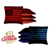 Blue Red Lines Tournament Cornhole Bags - Set Of 8 1 Blue Red Lines Tournament Cornhole Bags - Set Of 8 -Pro Cornhole Shop Blue Red 87815.1708461318