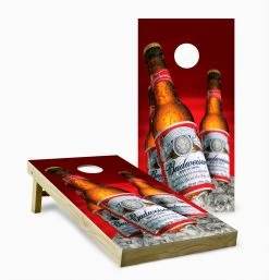 Budweiser Cornhole Set With Bags