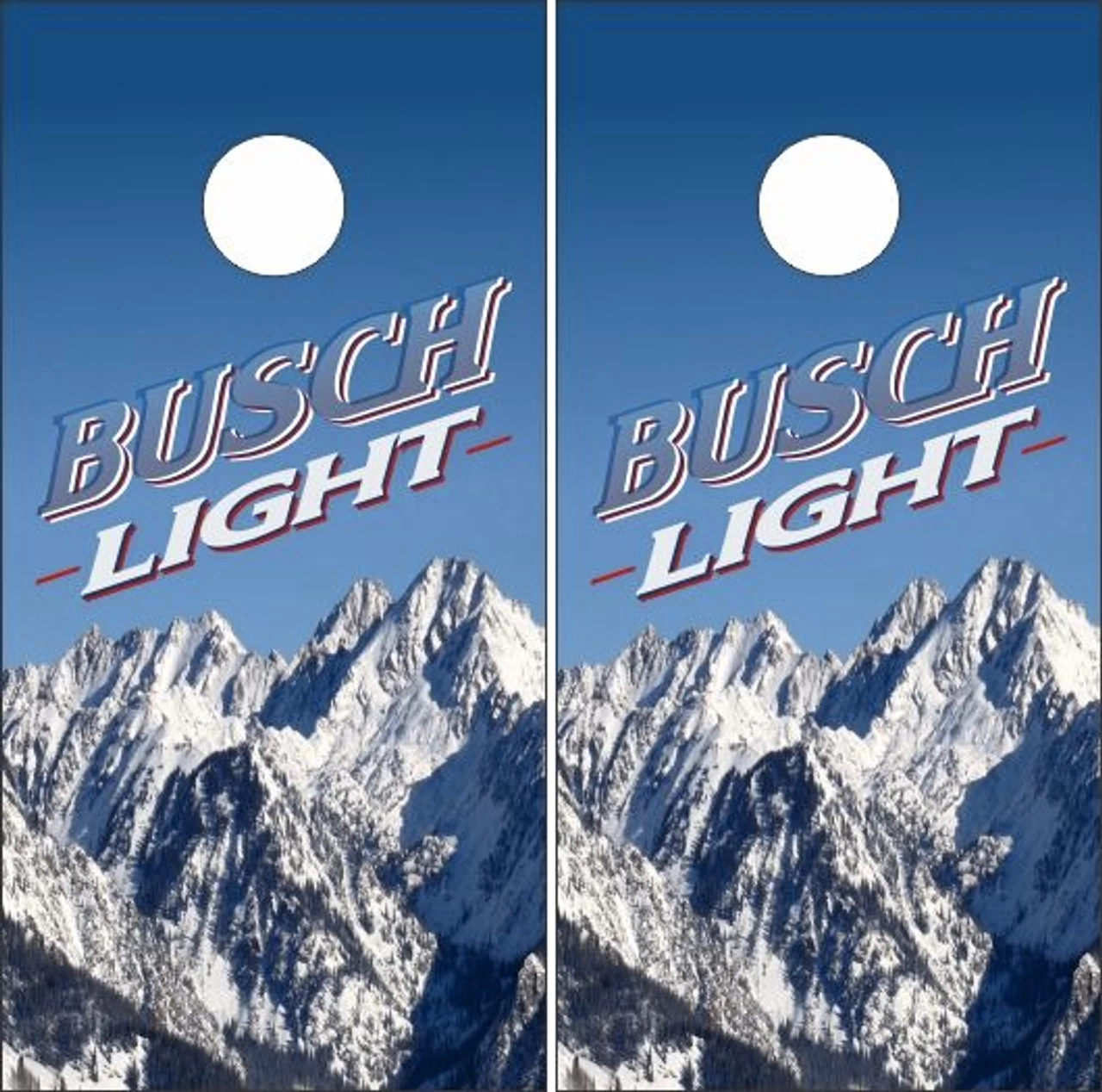 Busch Light Cornhole Wraps - Set Of 2 3 Busch Light Cornhole Wraps - Set Of 2
