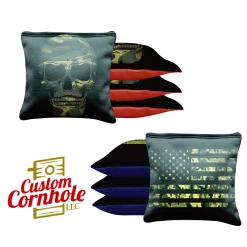 Camo Skull Tournament Cornhole Bags - Set Of 8