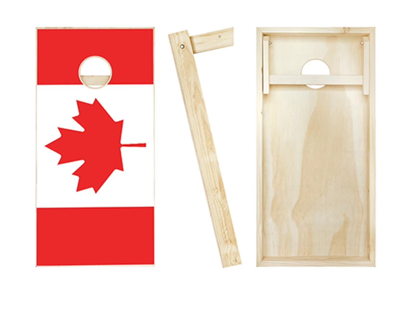 Canadian Flag Cornhole Set With Bags - Image 2