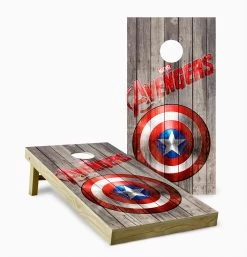 Captain America Version 2 Cornhole Set With Bags