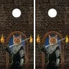 Cat Knight Cornhole Wraps - Set Of 2 2 Cat Knight Cornhole Wraps - Set Of 2 -Pro Cornhole Shop Cat Knight Def 94611.1705443129